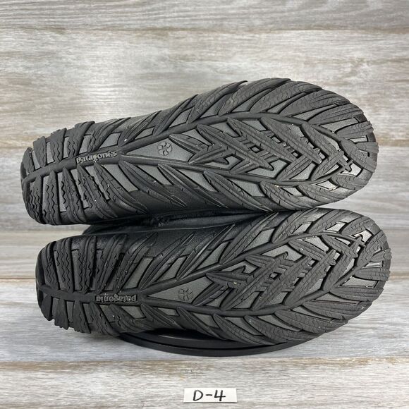 Patagonia Women's Lugano Black Suede Waterproof Insulated Winter Boots Size 10 - Picture 8 of 8